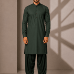 Bottle Green Aero Bosky – Soft Touch Premium Bosky Suit For Men