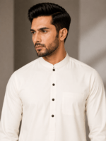 Cream Aero Bosky – Soft Touch Premium Bosky Suit For Men - Image 2