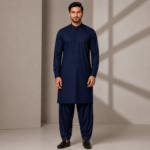 Navy Blue Aero Bosky – Soft Touch Premium Bosky Suit For Men