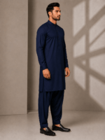Navy Blue Aero Bosky – Soft Touch Premium Bosky Suit For Men - Image 3