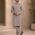 Neutral Stone Royal Air Summer Khaddar – Premium Unstitched Men’s Fabric