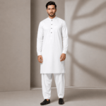 Pearl White Aero Bosky – Soft Touch Premium Bosky Suit For Men