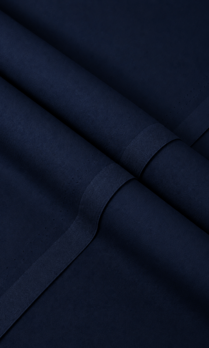 Premium Wash Wear - Four Season - Unstitched For Men's - Navy Blue