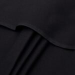 Jet Black - Cool Weave Cotton