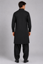 Black - Tehzeeb Cotton by Dynasty – Premium Summer Collection 4.5M - Image 4