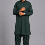 Dark Green - Tehzeeb Cotton by Dynasty – Premium Summer Collection 4.5M