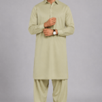 Olive - Tehzeeb Cotton by Dynasty – Premium Summer Collection 4.5M