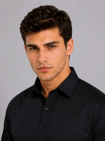 Black - Tehzeeb Cotton by Dynasty – Premium Summer Collection 4.5M - Image 2
