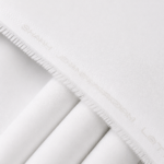 100% Pure Shah Jahan Cotton Latha - White