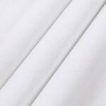 Canopus Wash & Wear Four Season Luxury Fabric- Pure White