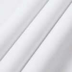 Canopus Wash & Wear Four Season Luxury Fabric- Ivory White