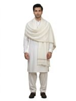 Milky - Kashmiri Pure Wool Shawl - Light Weight Winter Collection